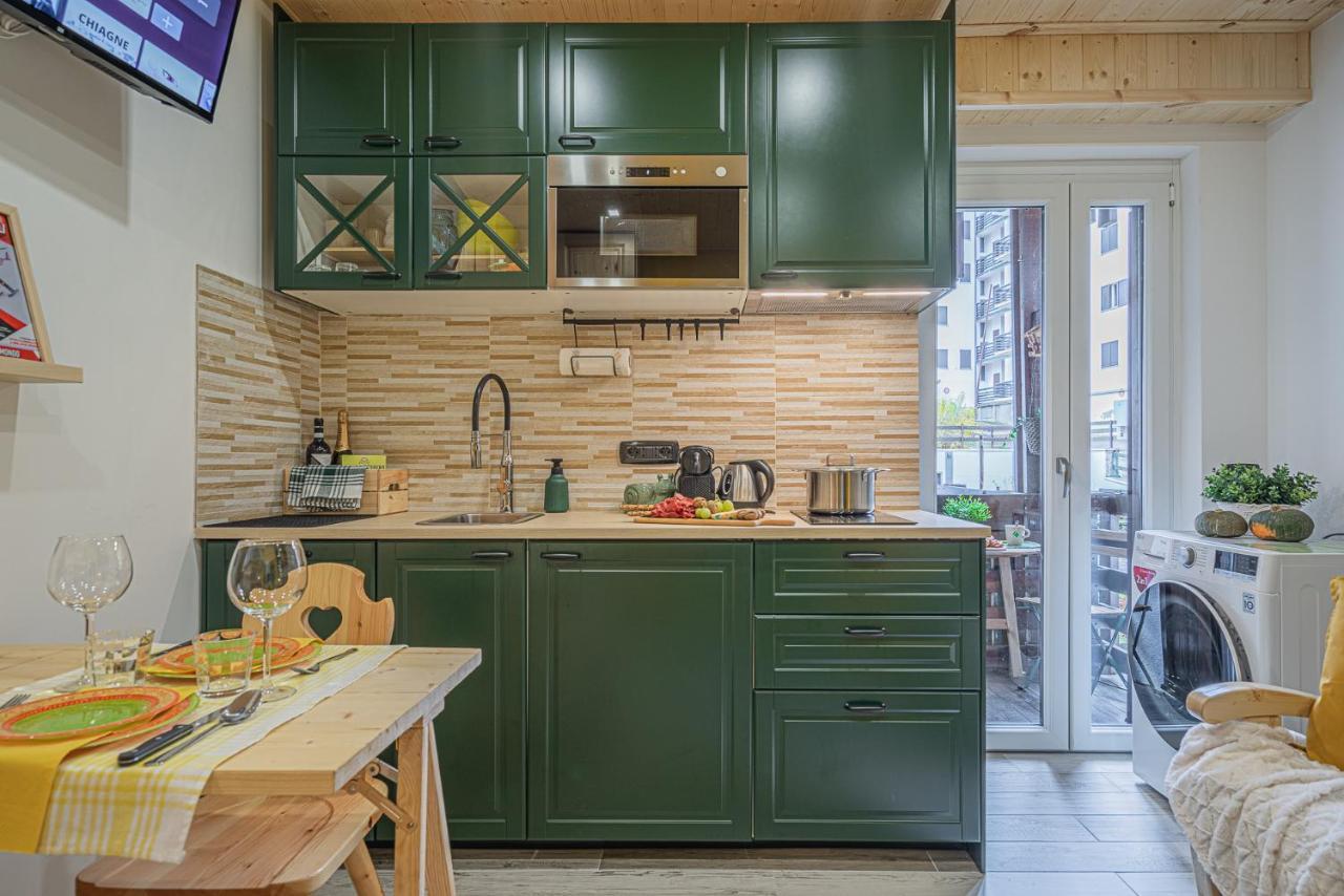 Casa Sole- Loft Moderno In Montagna Lägenhet Aprica Exteriör bild